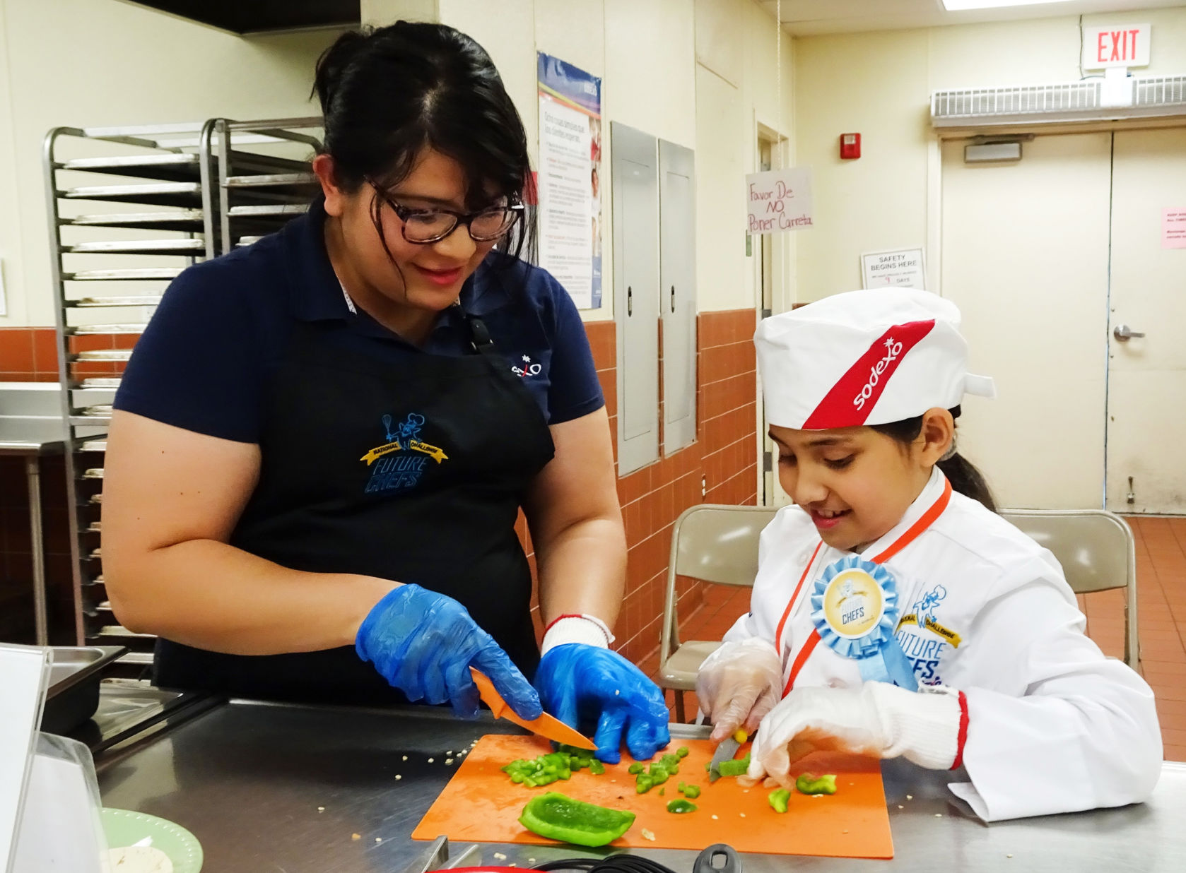 Future Chef - vegetable quesadillas